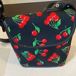 Cherry cross body pocket